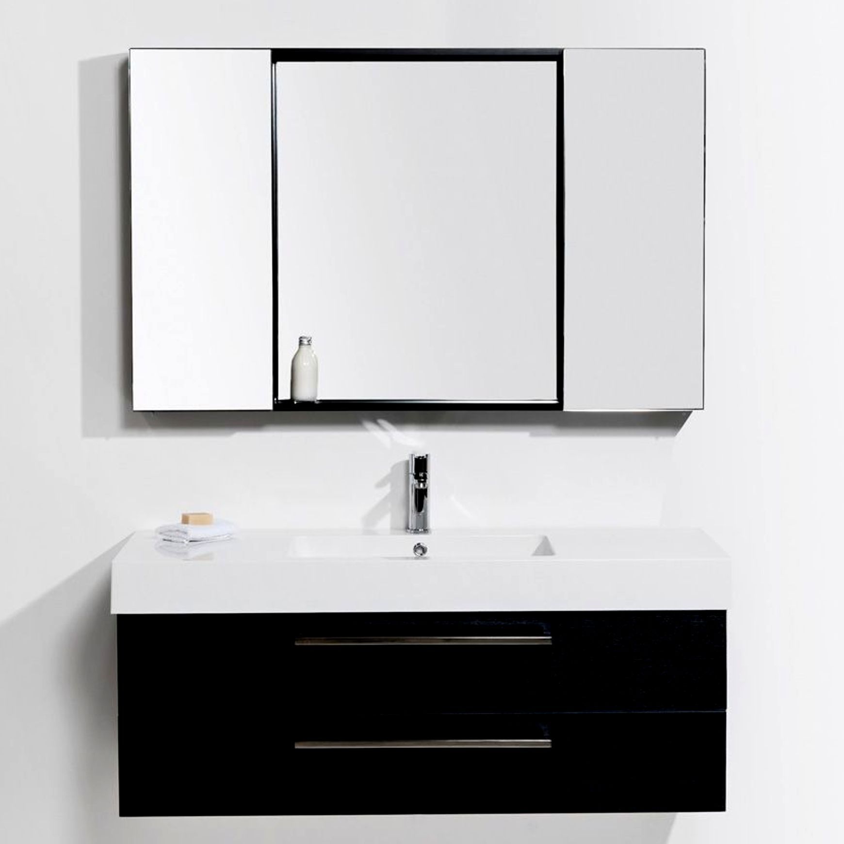 Splash Wall-Hung Vanity, 2 Drawers