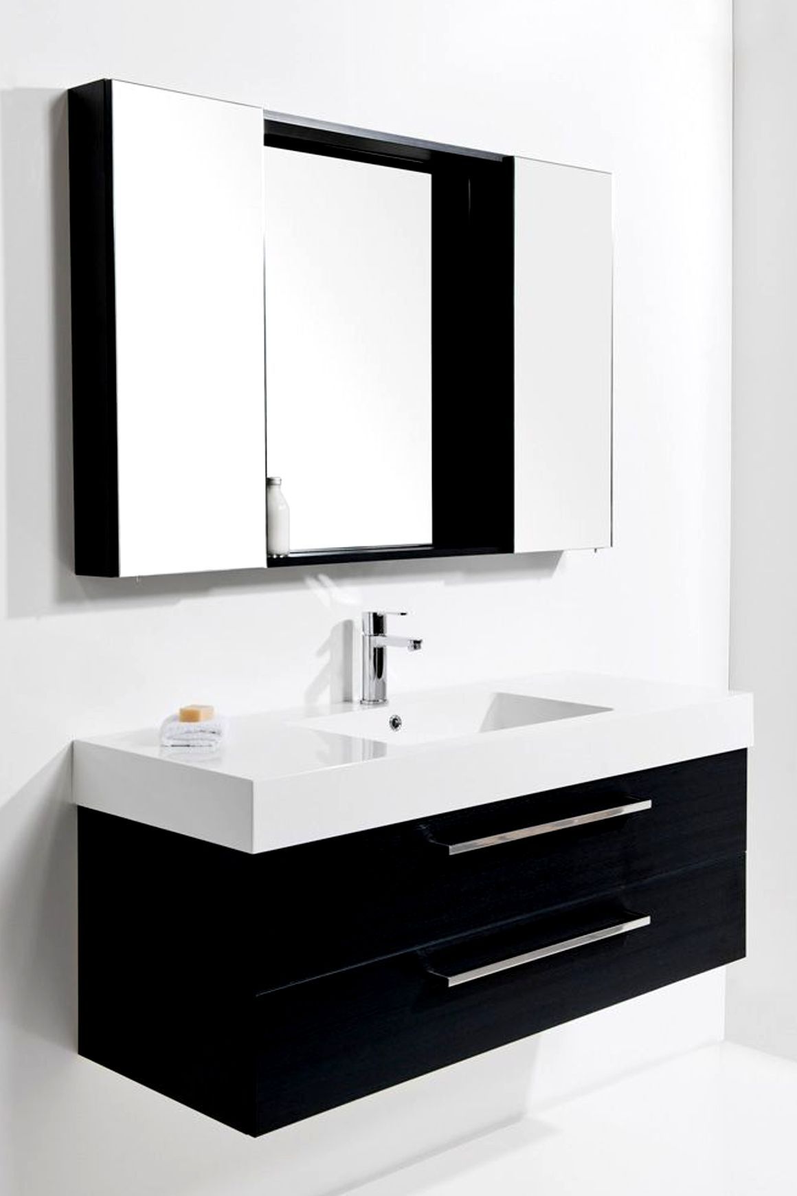Splash Wall-Hung Vanity, 2 Drawers