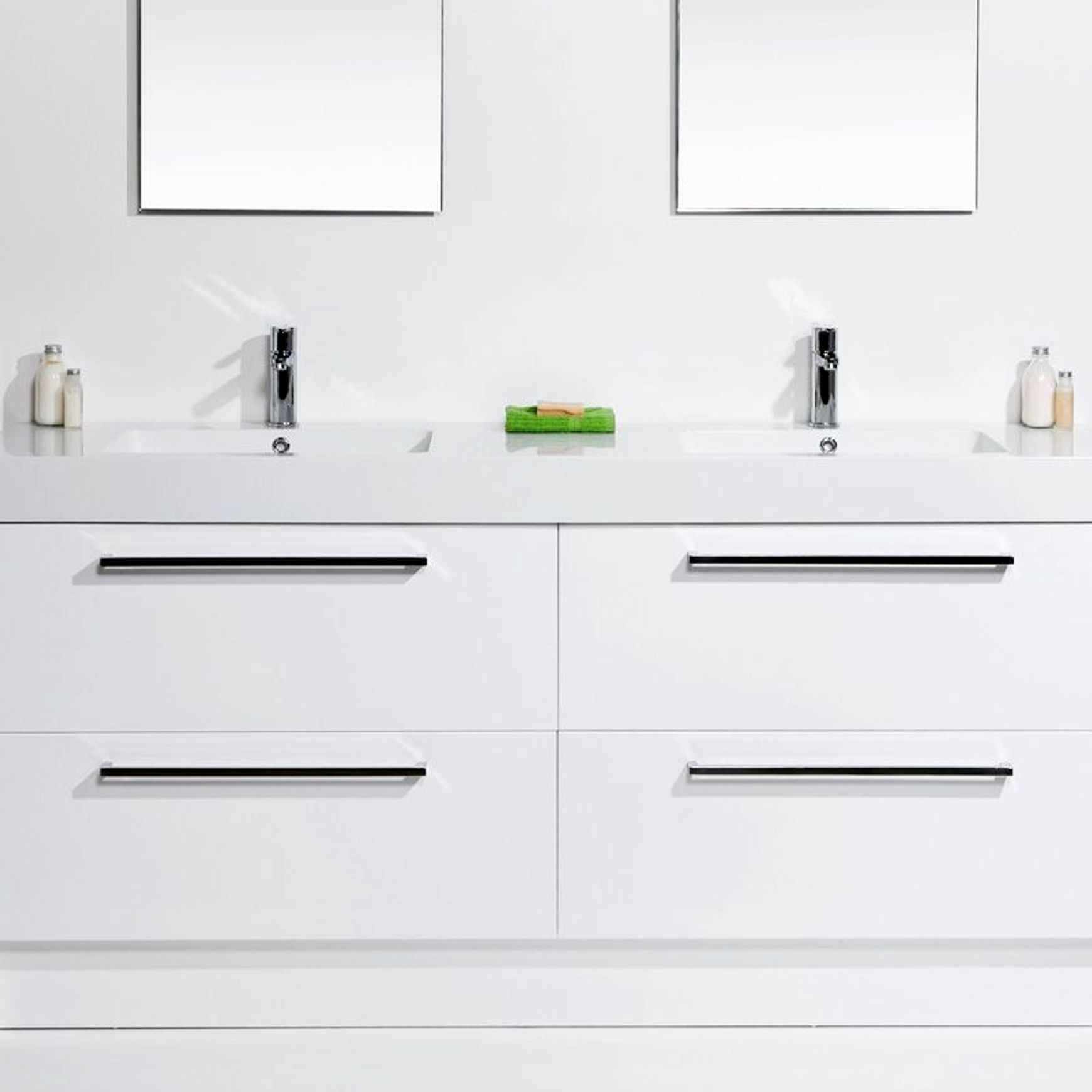 Splash Floorstanding Vanity, 4 Drawers