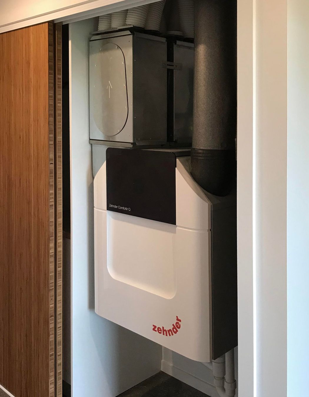 The mechanical heat recovery system.