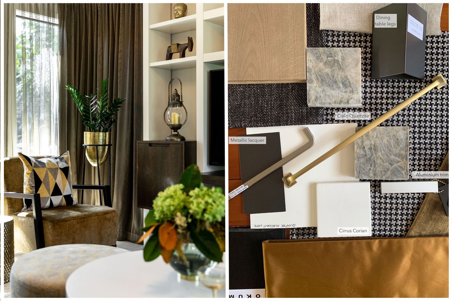 The result of both kitchen and interior designers collaborating on this project, is a lovely coherent use of materials where colours, texture and tone are in perfect balance.  Kudos to Donna White Interior Design. 