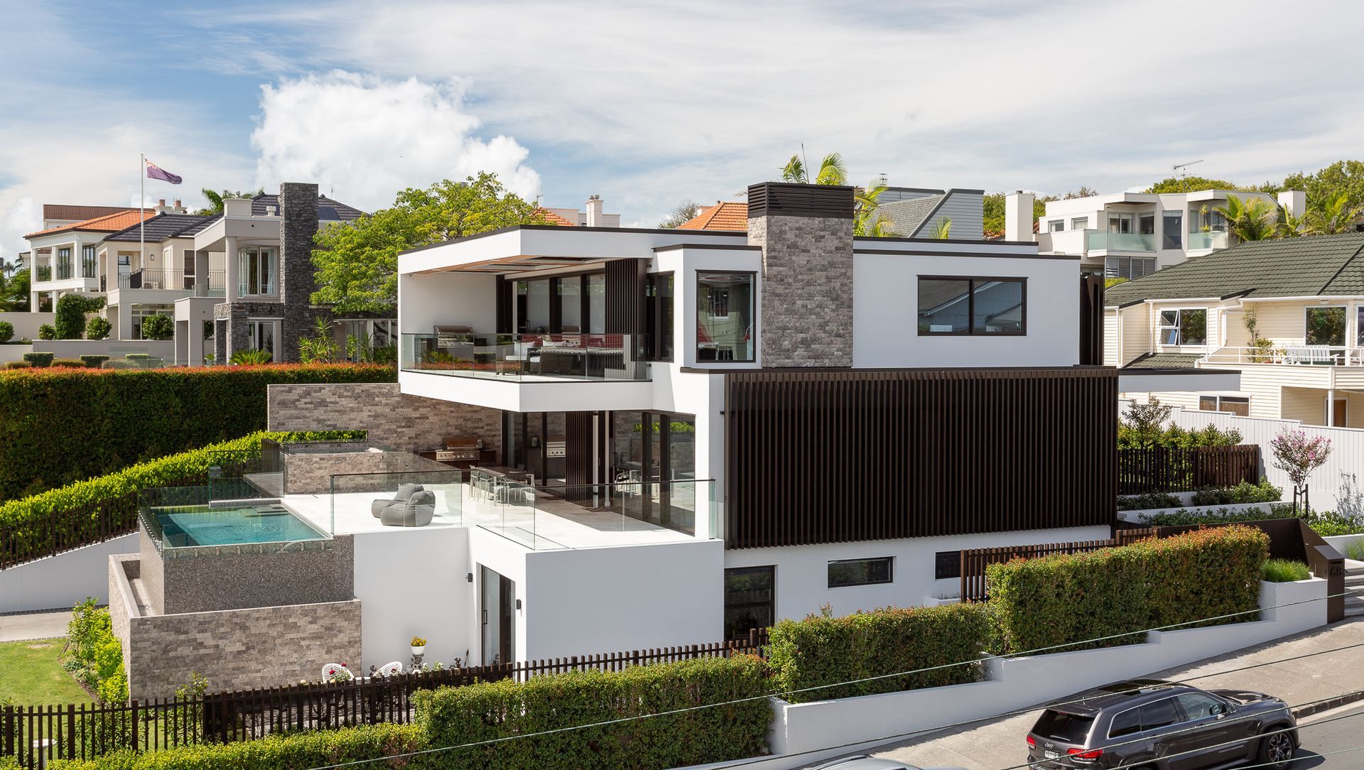 St Heliers Bay banner