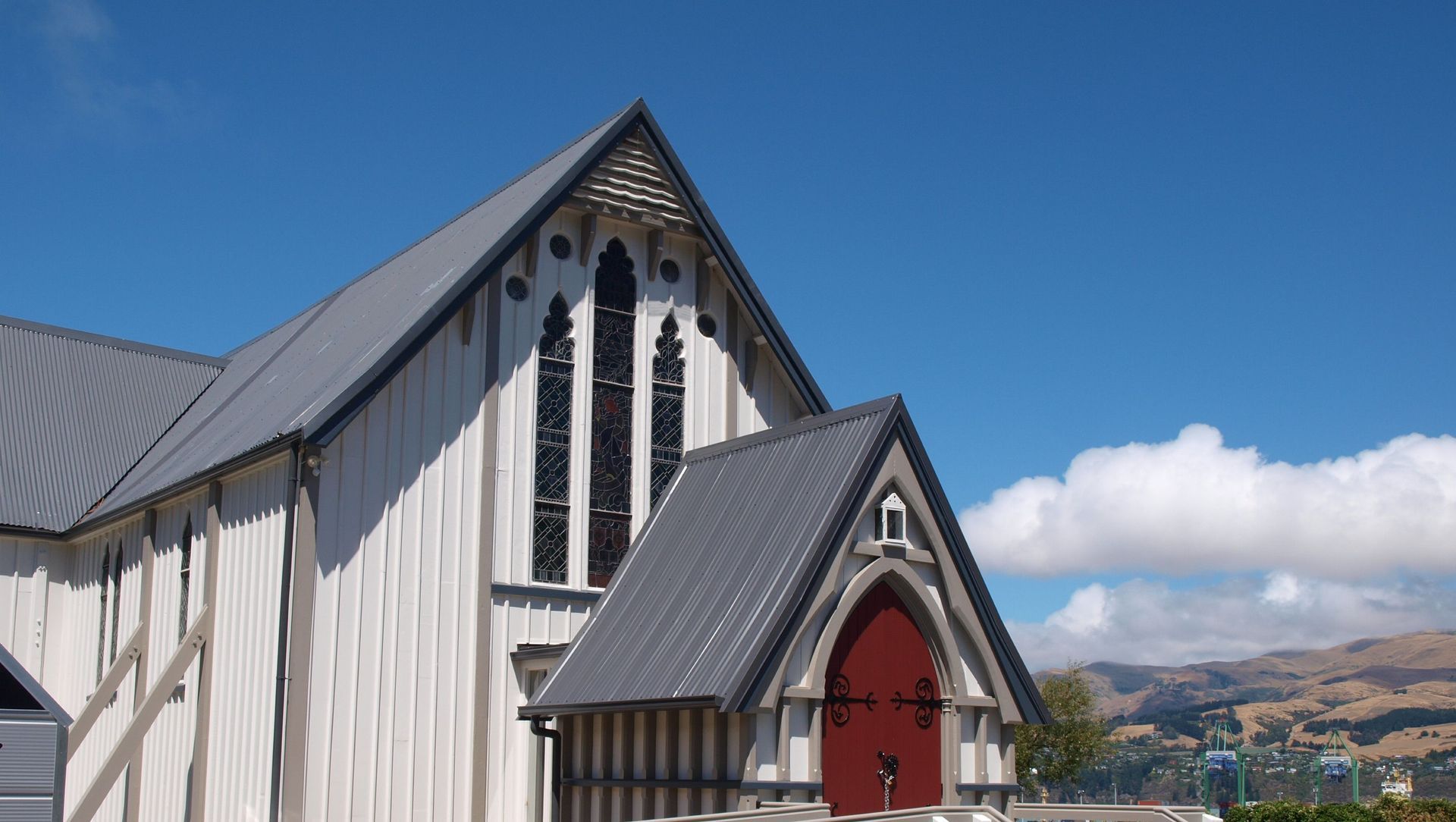 St Saviours Church banner