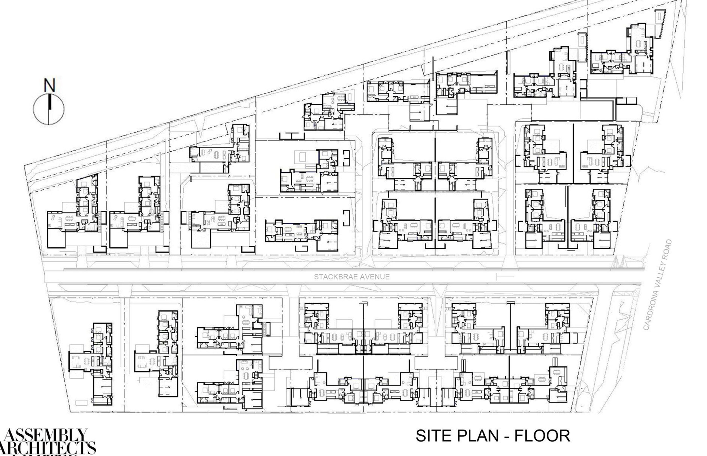 Site plan – floor by Assembly Architects.
