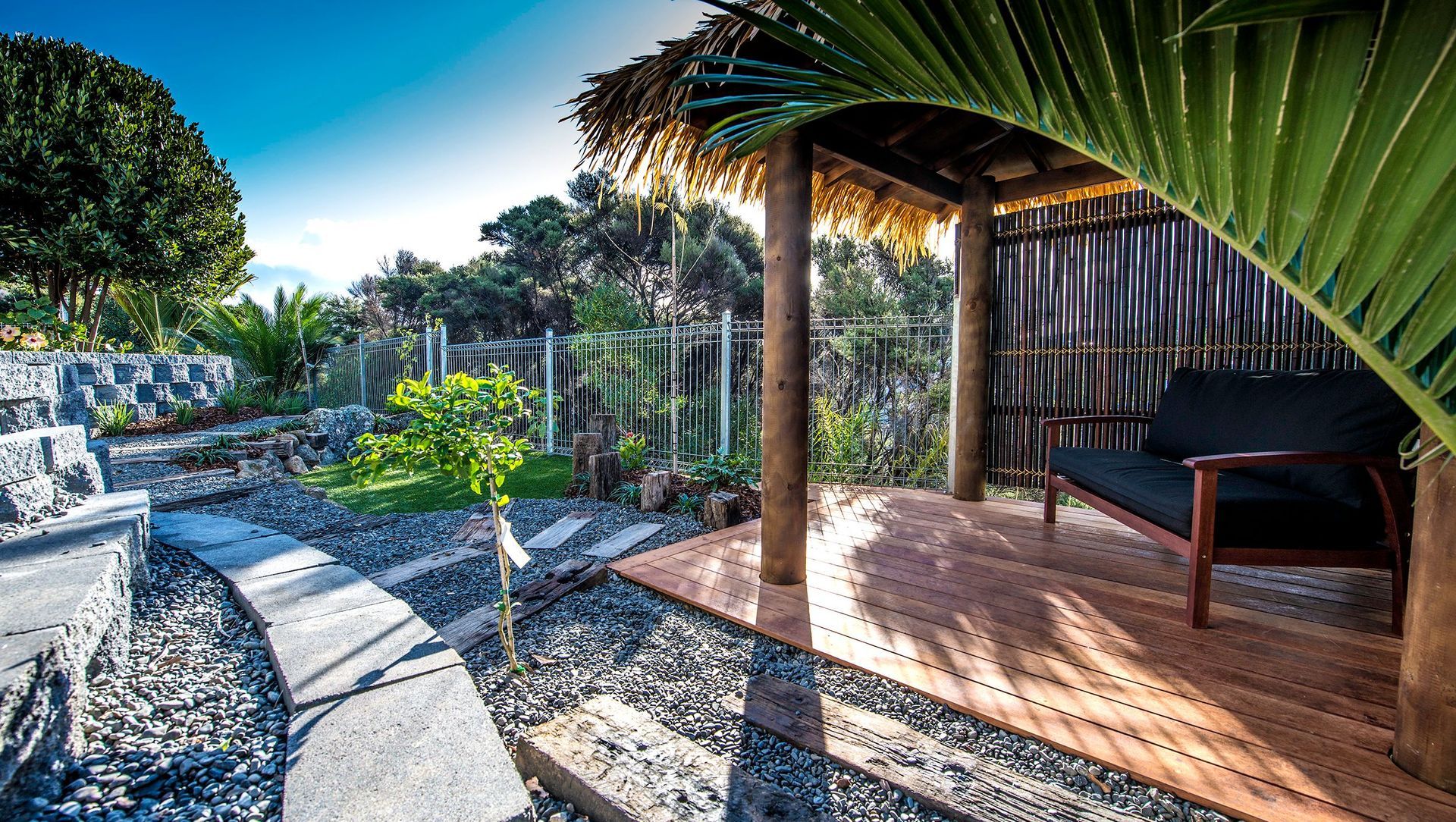 Street landscaping banner