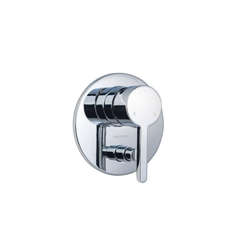 Studio Pin Lever Bath/Shower Mixer with diverter