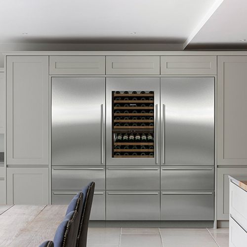 Sub-Zero Wine Storage Fridge with Fridge Drawers ICBIW-30R