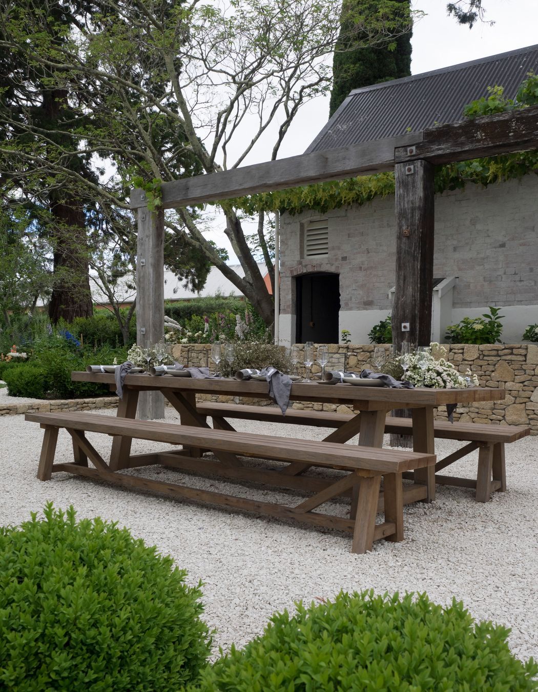 Outdoor entertaining