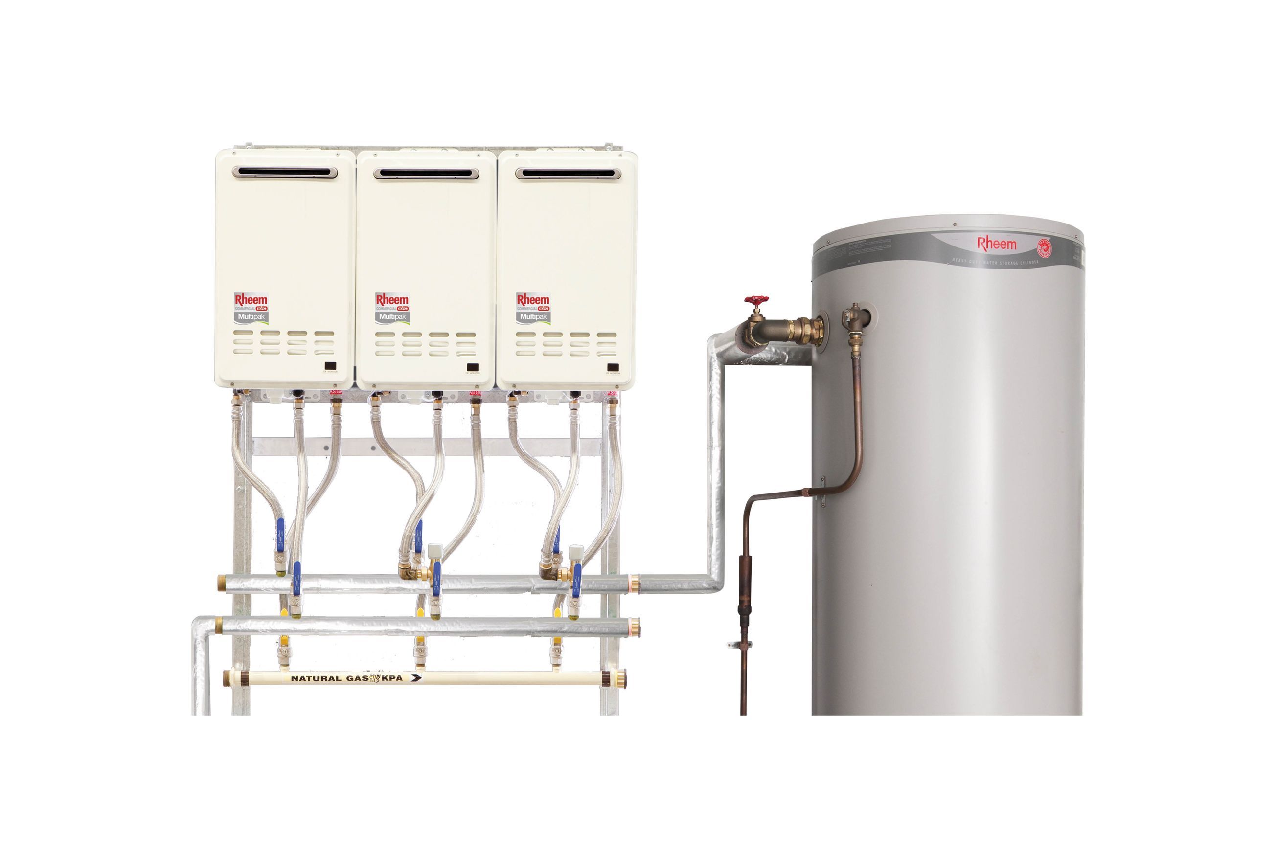 Tankpak® Concept Gas Continuous Flow Water Heaters