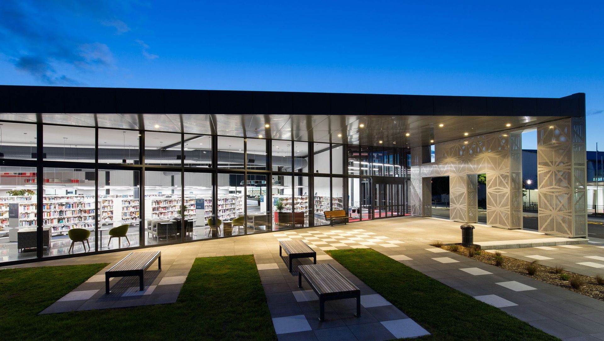 Te Awamutu Library banner