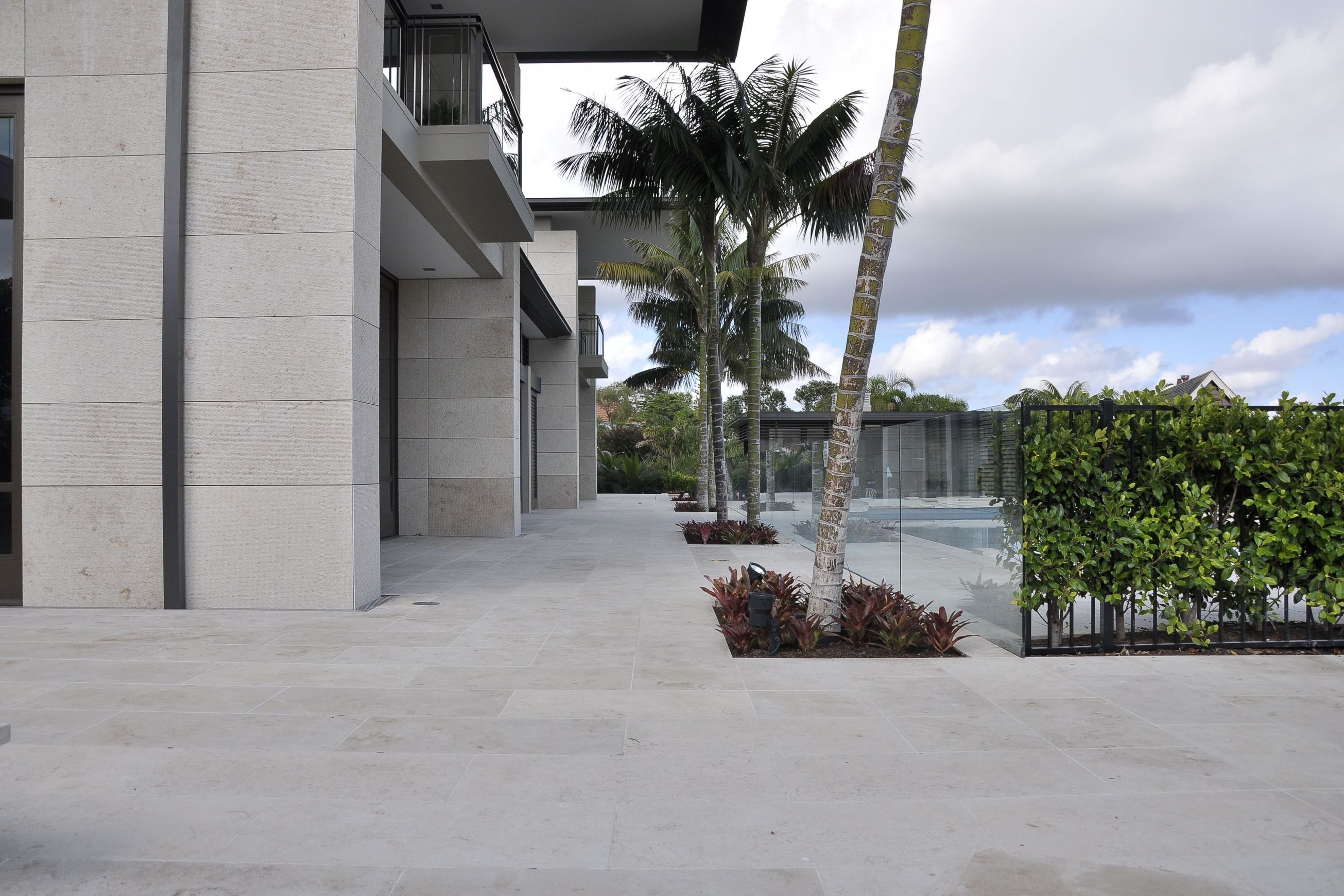 Textured Jura Limestone Cladding