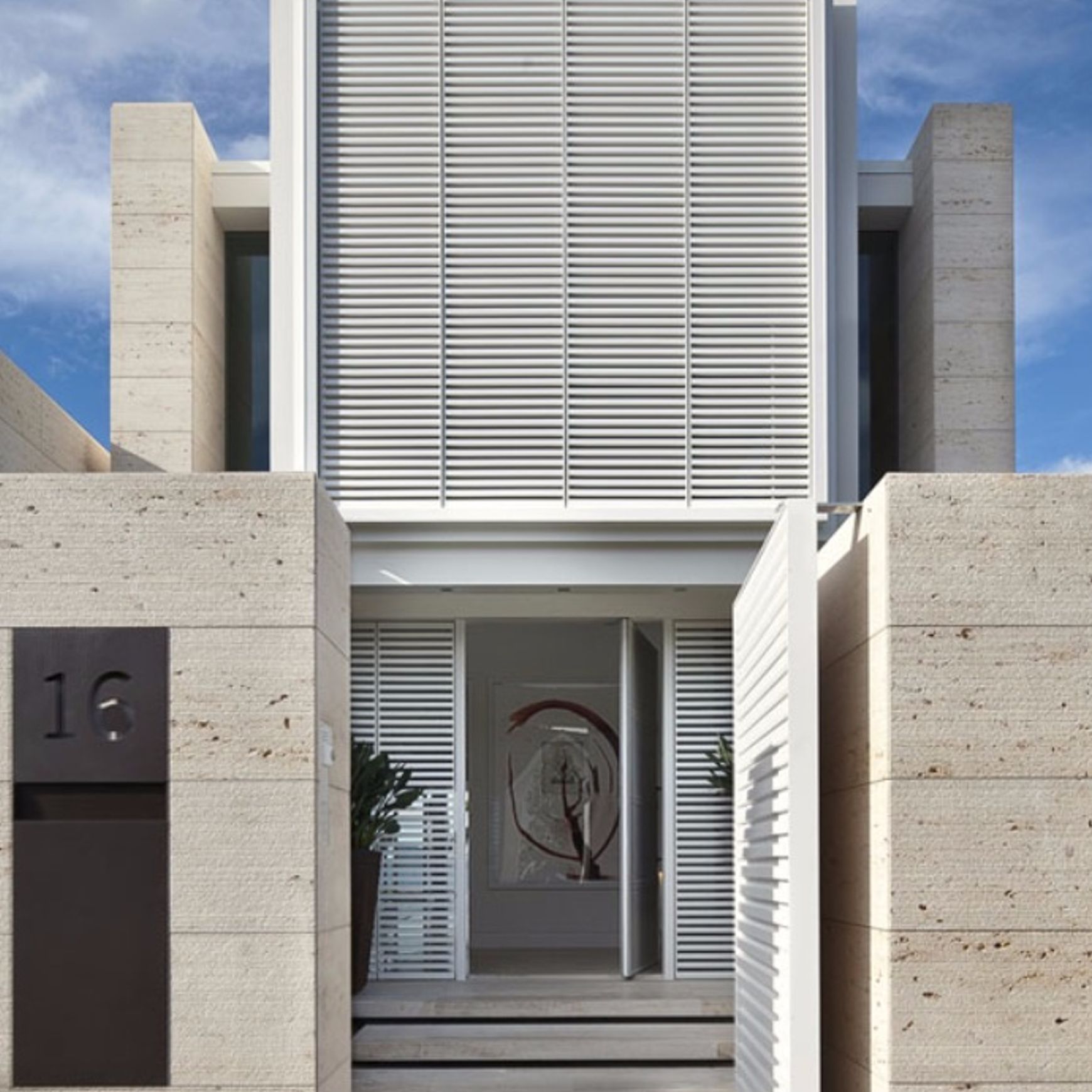 Textured Jura Limestone Cladding