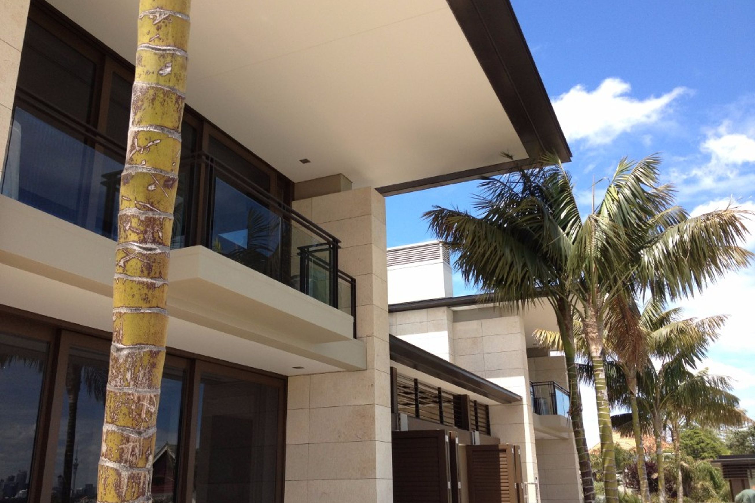 Textured Jura Limestone Cladding