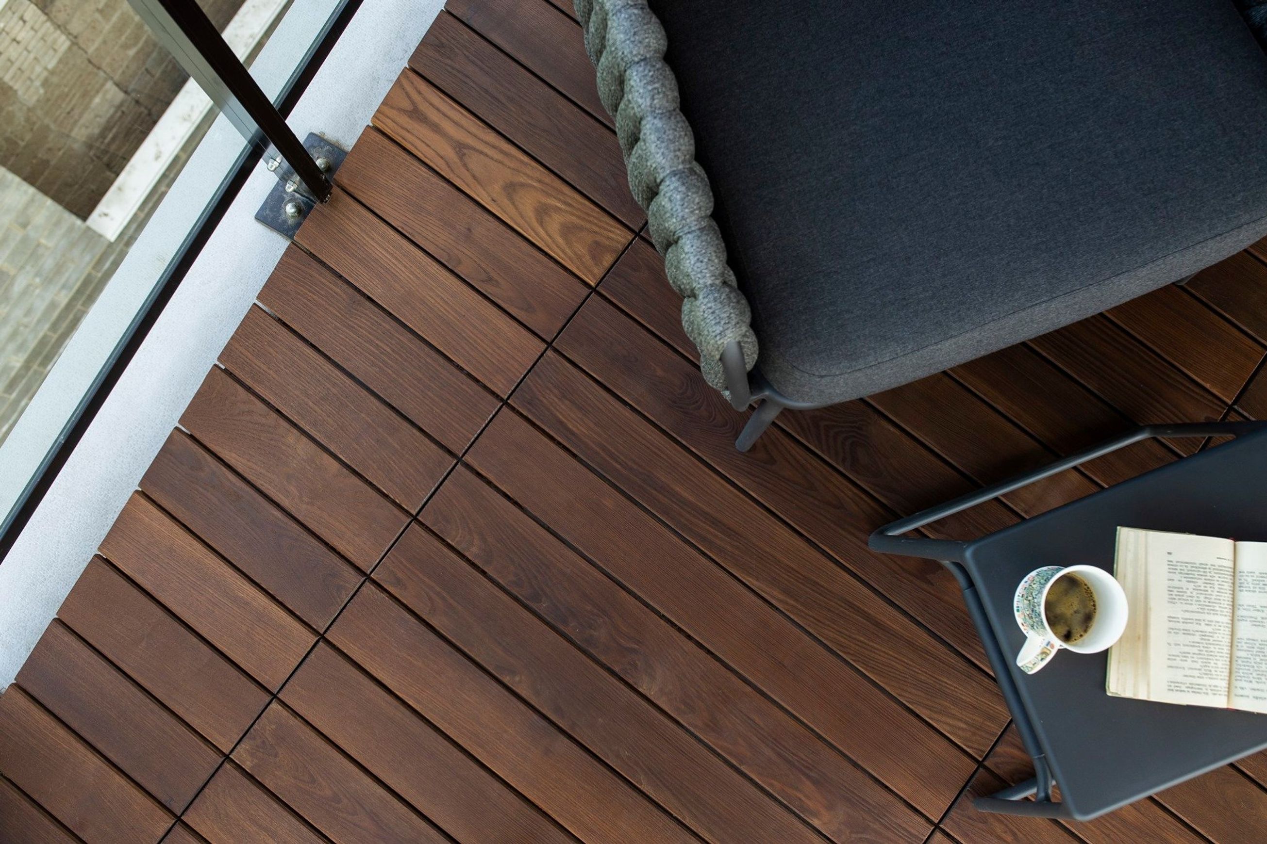Thermory Organic Ash Decking