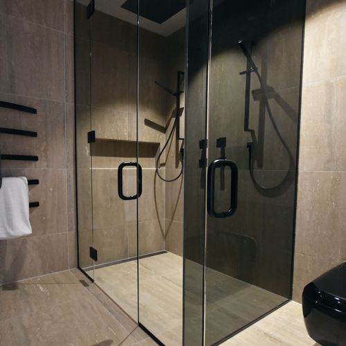 Tinted Shower Glass