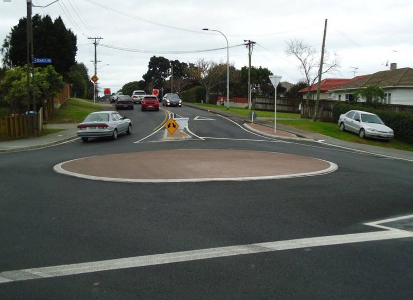 Traffic Islands - Mt Wellington