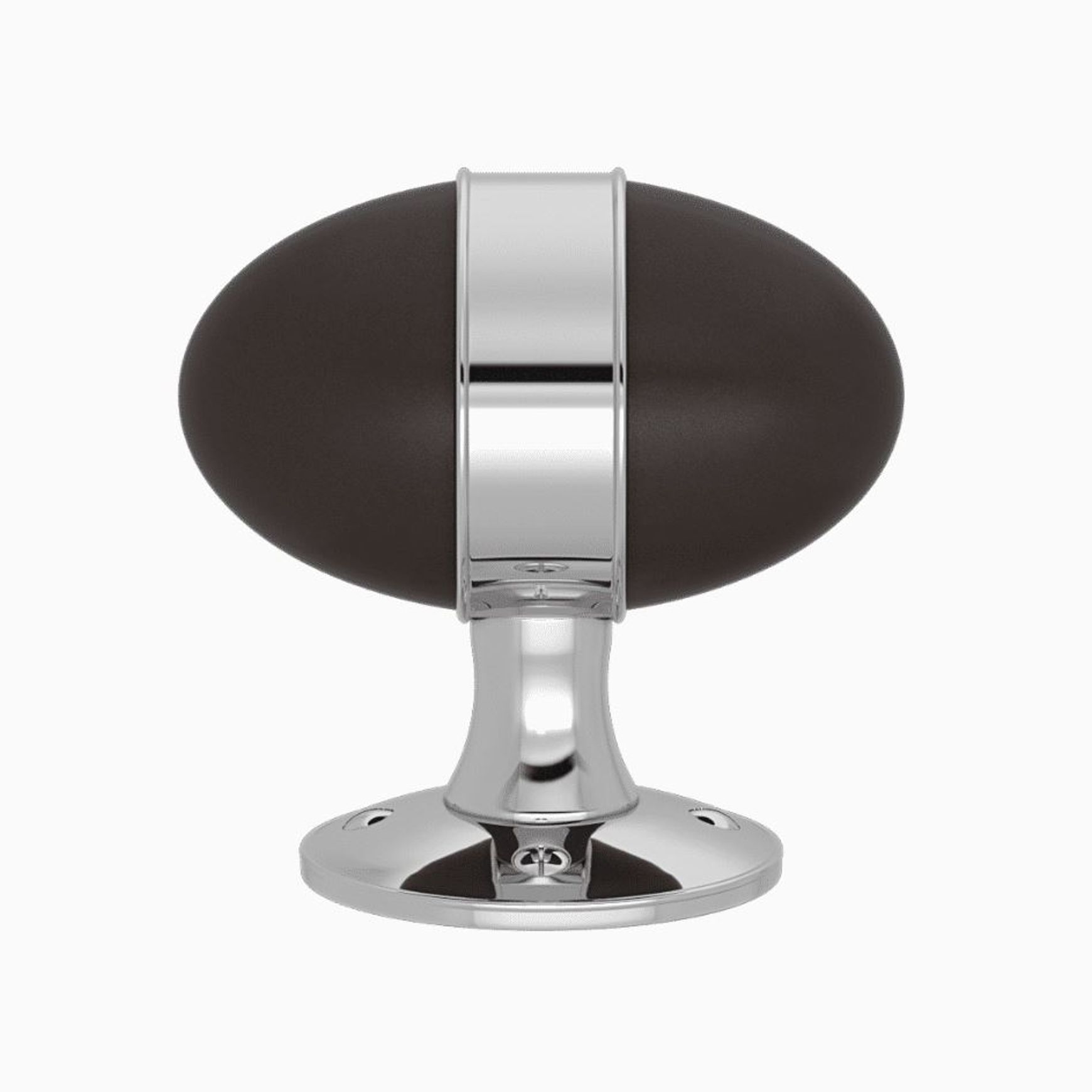 TS S7568 BANDED EGG SOLID DOOR KNOB