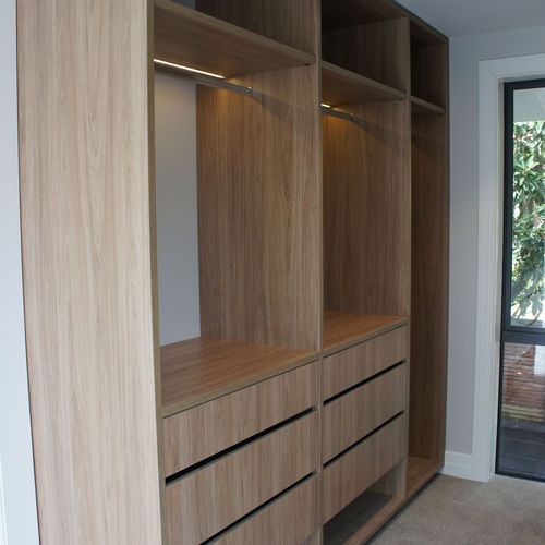 URBAN range -  Wardrobe in "Baroque" Woodgrain