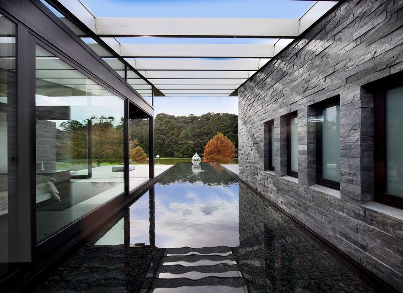 Silver Quartzite Variable Length Cladding, Coatesville