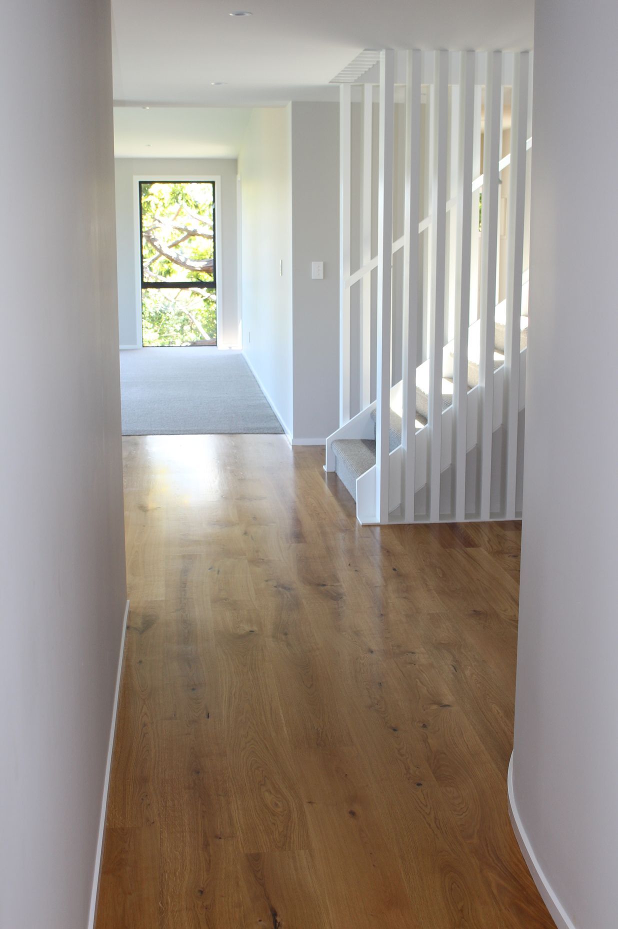 Engineered French Oak Flooring and finished with American Hard Wax