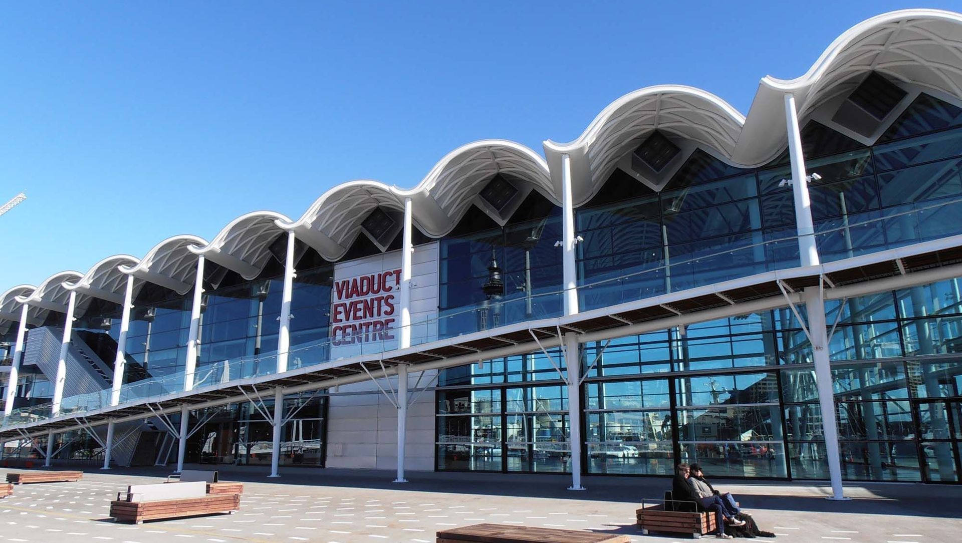 Viaduct Events Centre banner