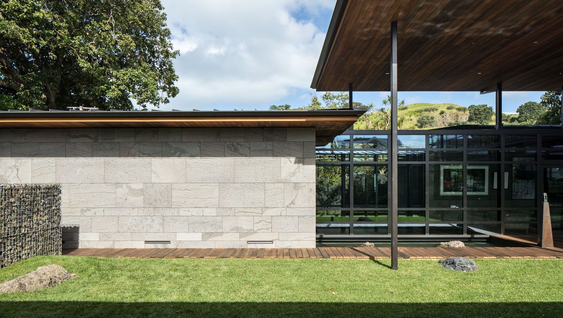 Volcano House banner