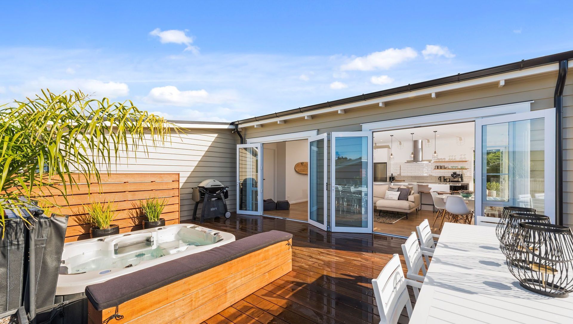 'The Bach' - Waihi Beach banner