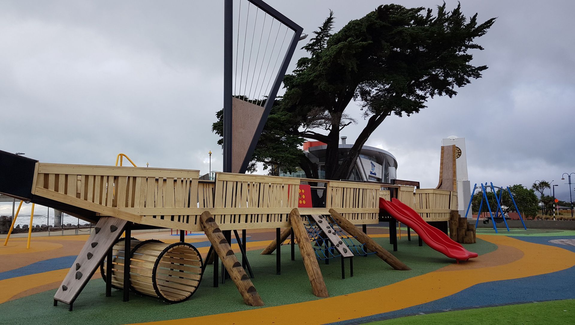 Waka Playground using Accoya, New Brighton, Christchurch banner