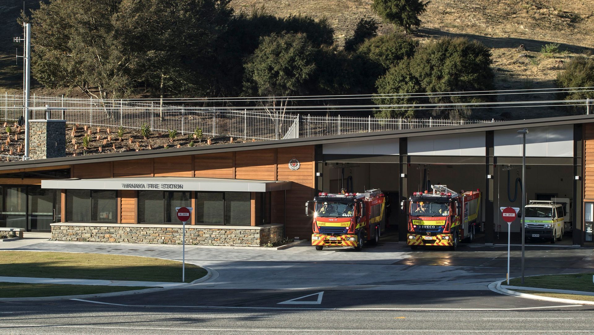 Wanaka Fire Station banner