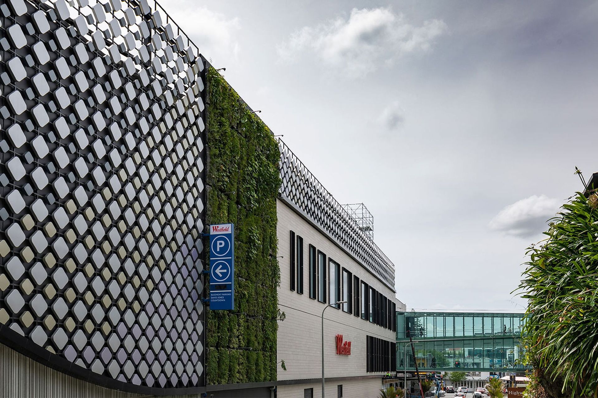Westfield Newmarket Green Wall