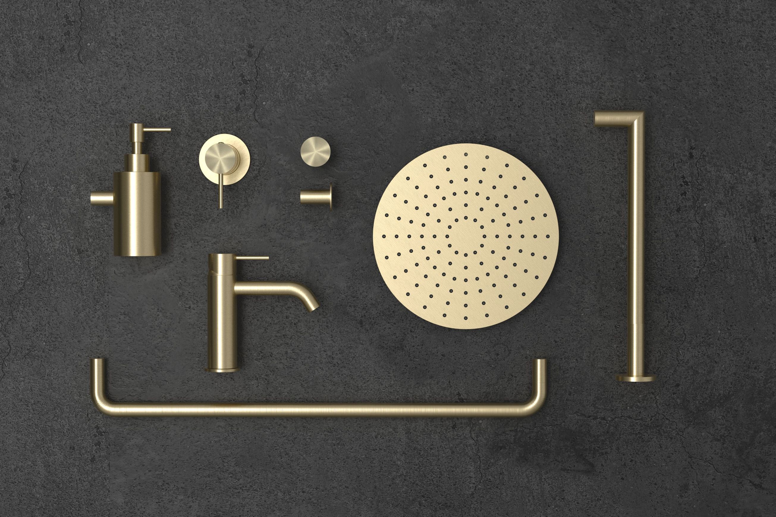 Oli 316 Round Slide Shower