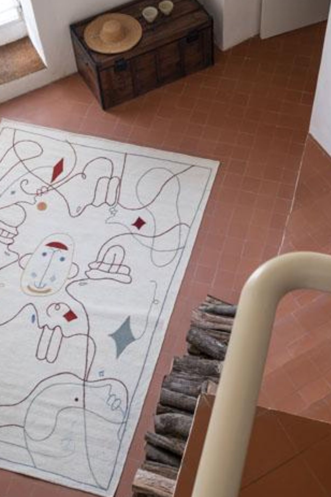 Silhouette Indoor Rug by Nanimarquina