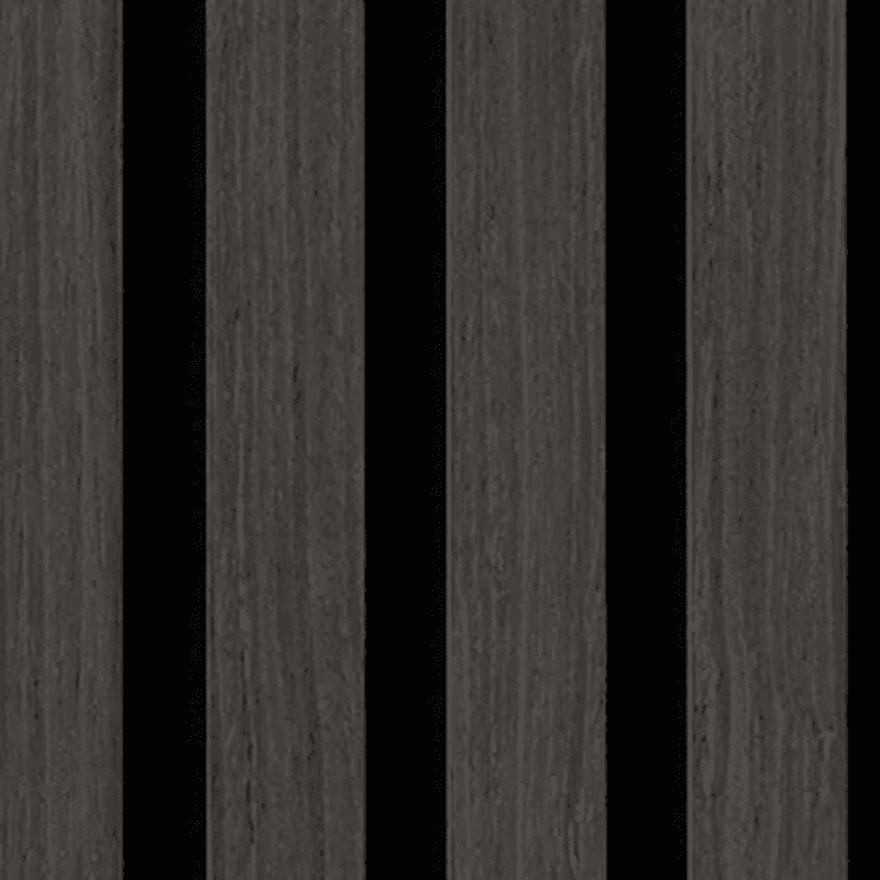HW22506 | Black Acoustic Fluted Panel
