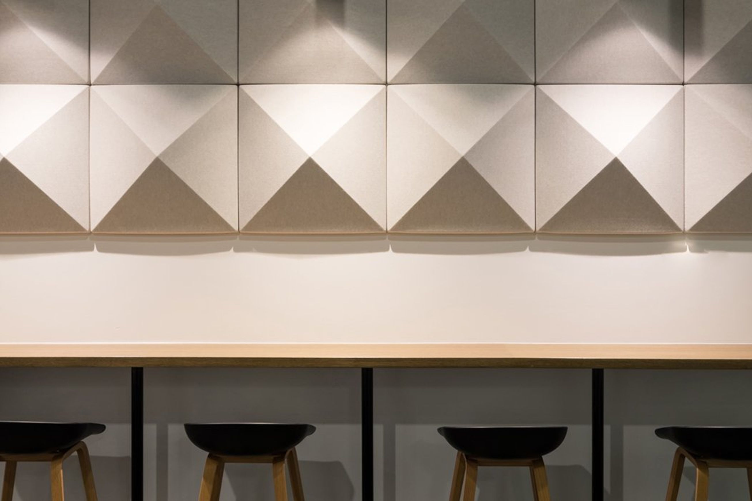 3D Acoustic Wall Tiles