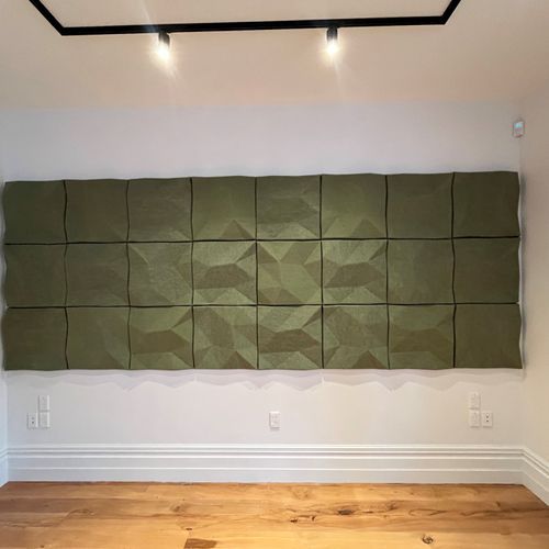 Floc 3D Wool Acoustic Tile