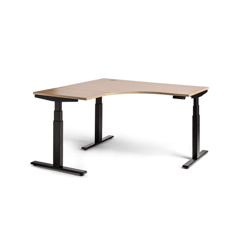 Enhance Electric Height Adjustable Corner Desk