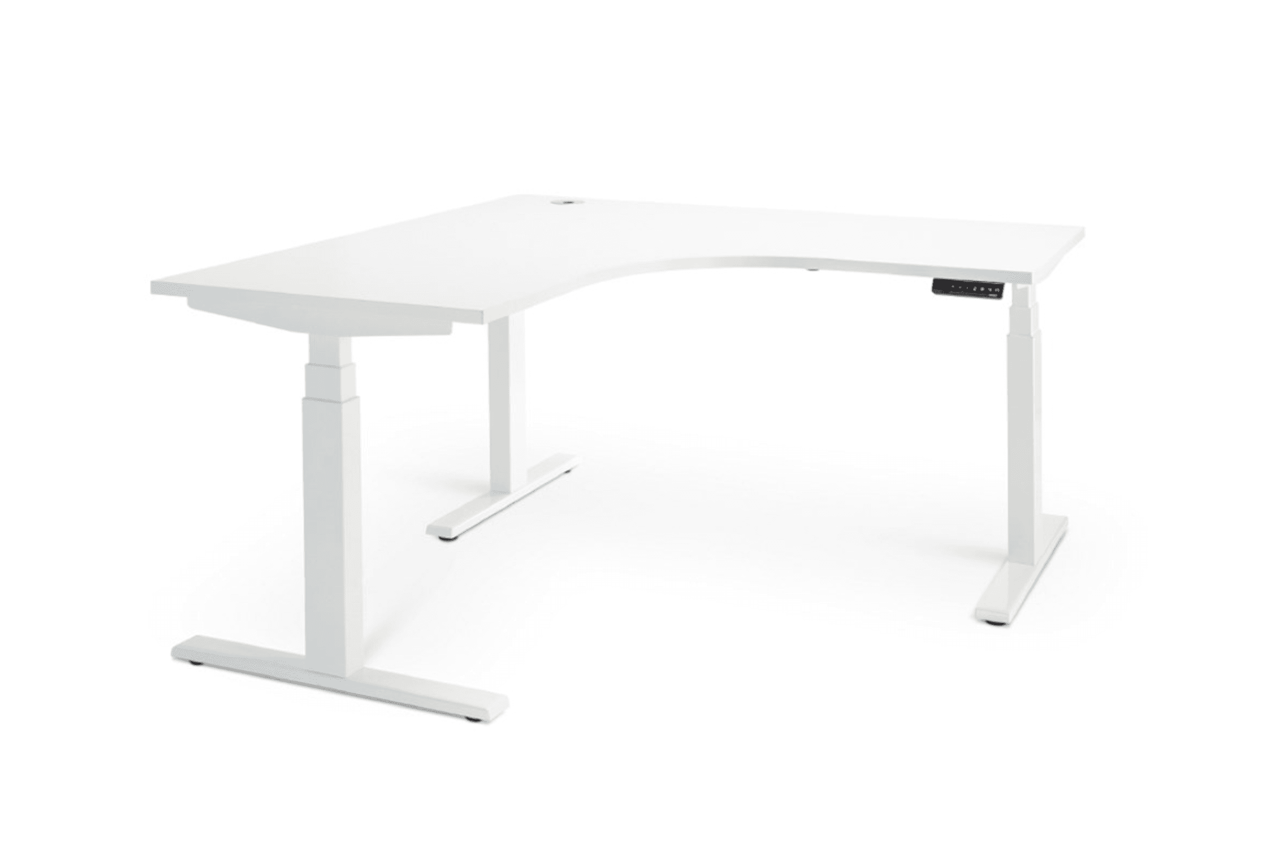 Enhance Electric Height Adjustable Corner Desk