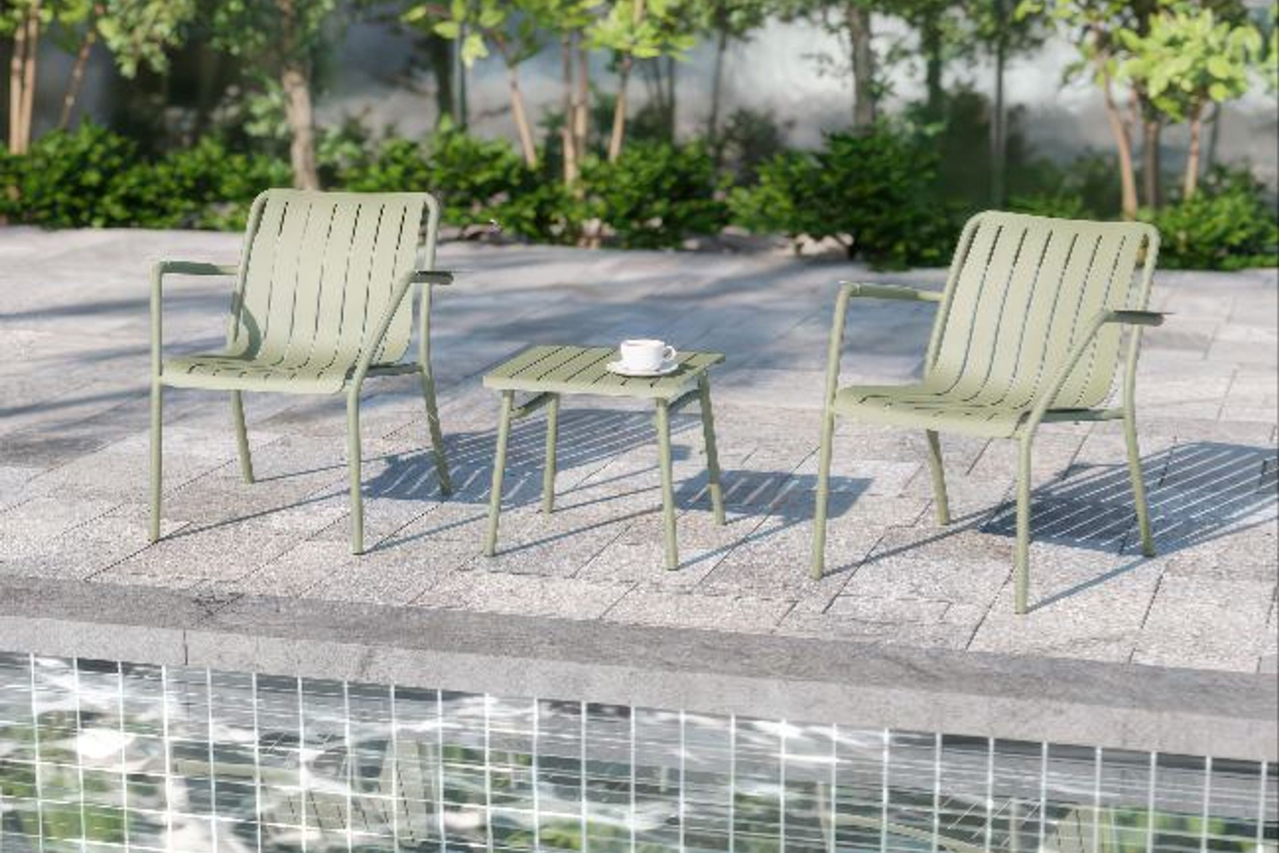 Roku Outdoor Armchair