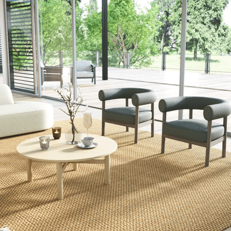 Marlowe Occasional Chair - Walnut Legs