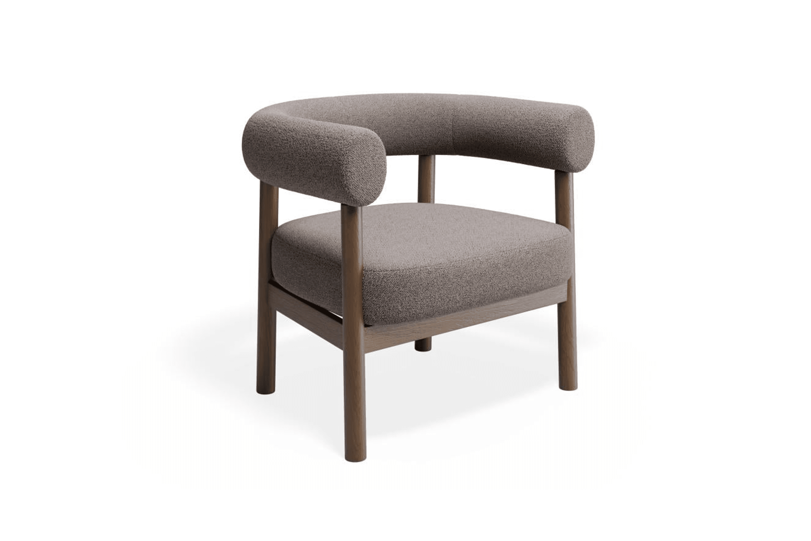 Marlowe Occasional Chair - Smoked Oak Legs
