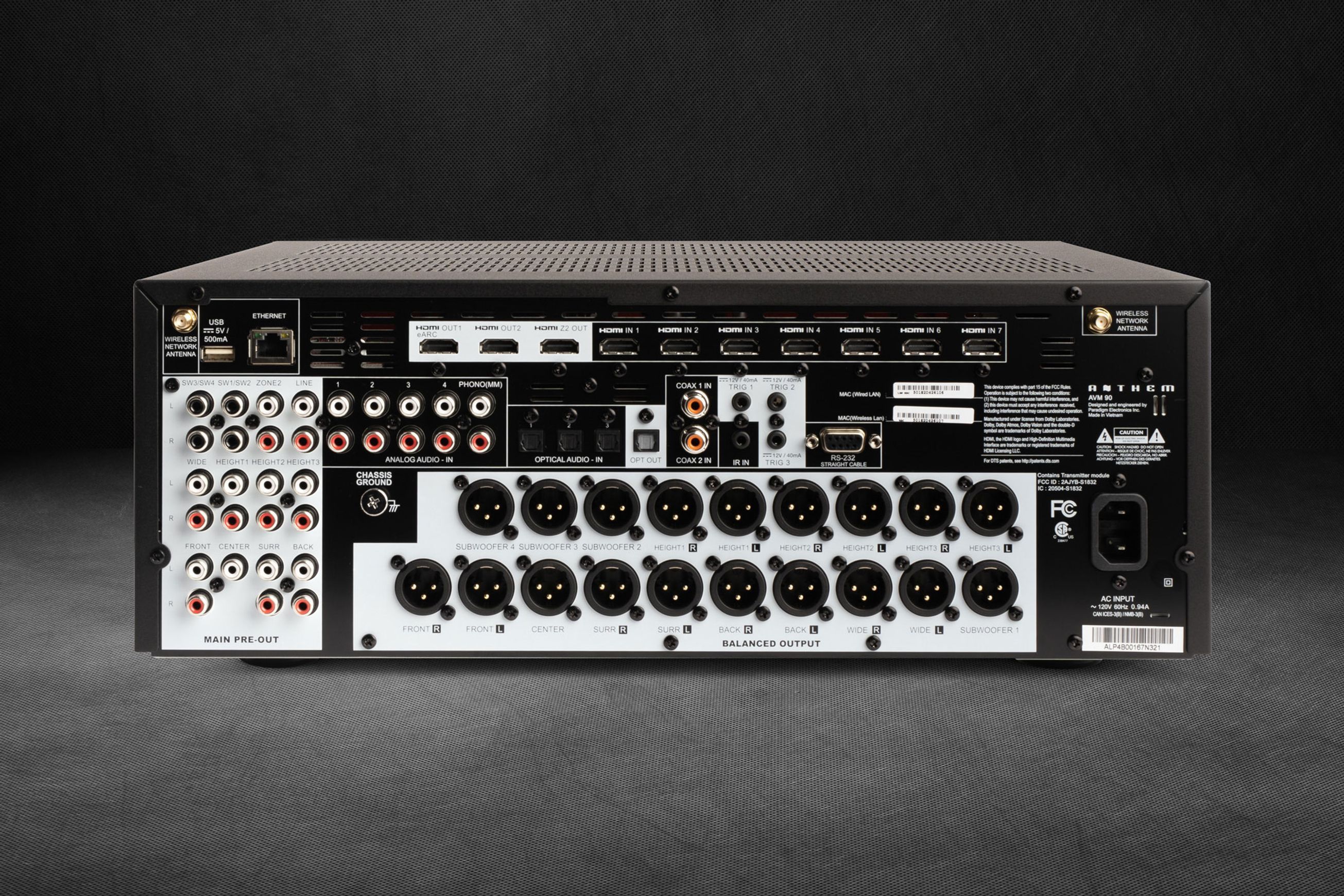Anthem AV Processor AVM-90 Black