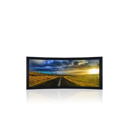 140″ Indigo 2.35:1 Curved Cinemascope Acoustic Fixed Frame Screen 4k Ready