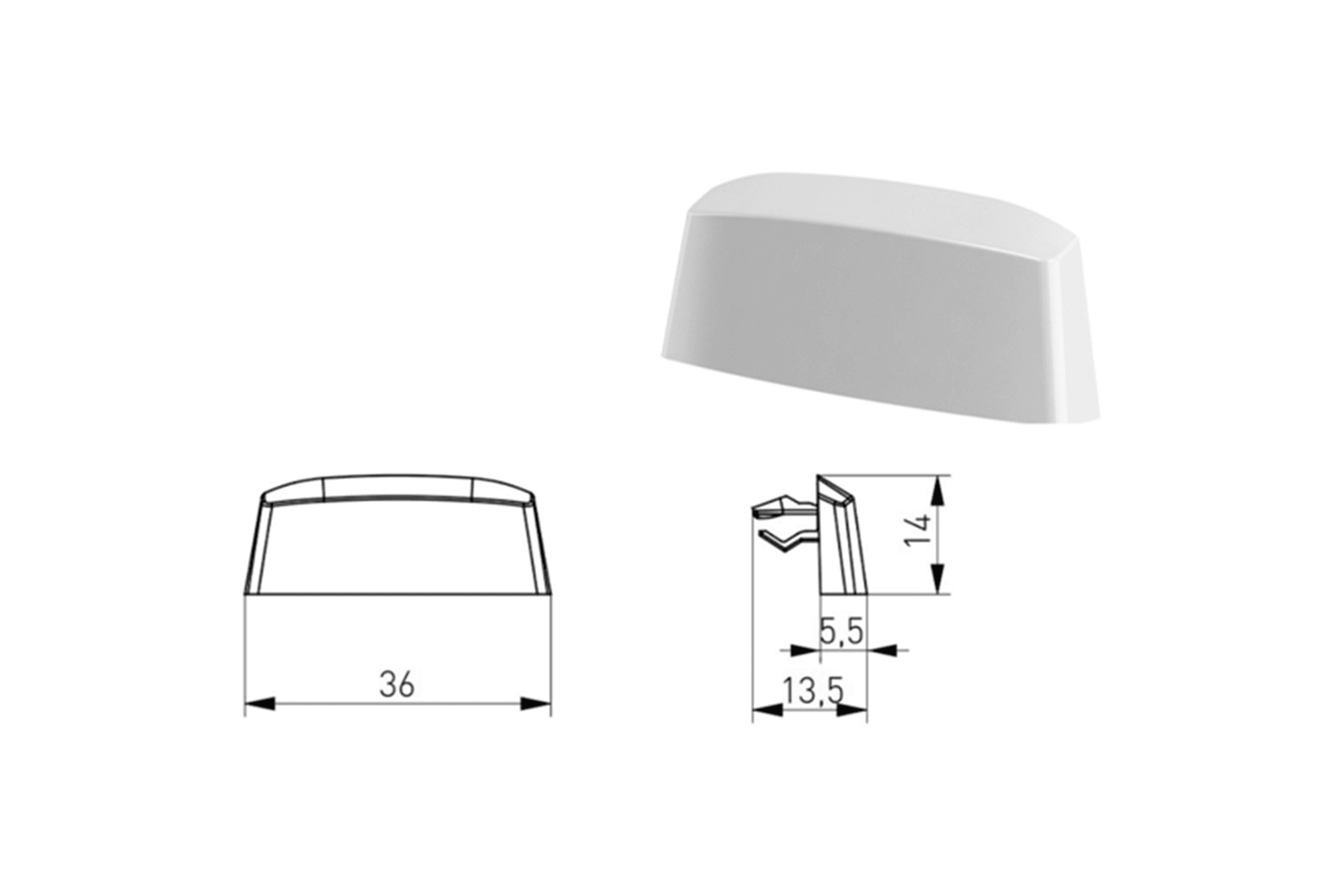 Softline 36 Drainage Caps