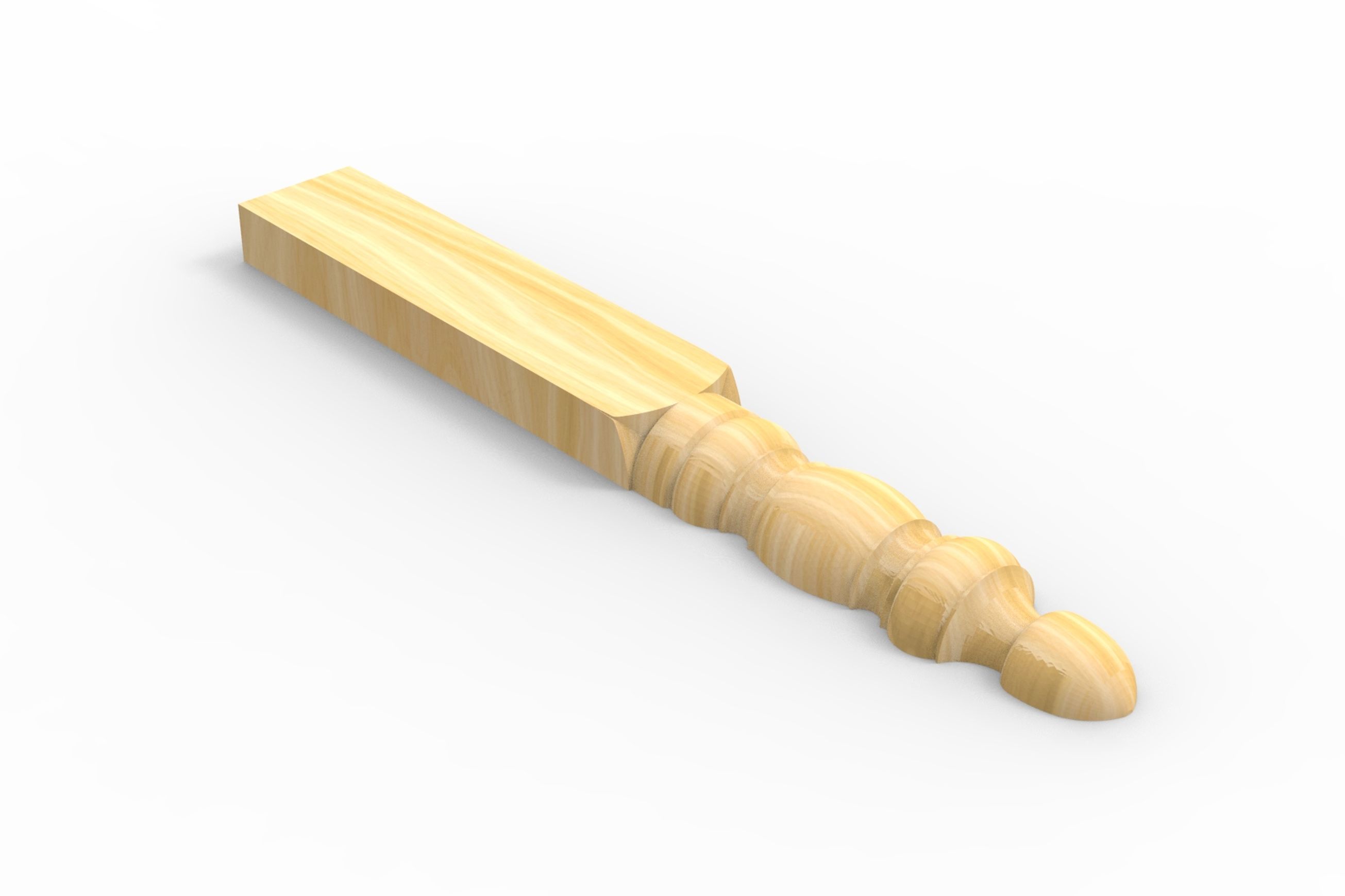AV2d Turned Dropper Fretwork End Bracket