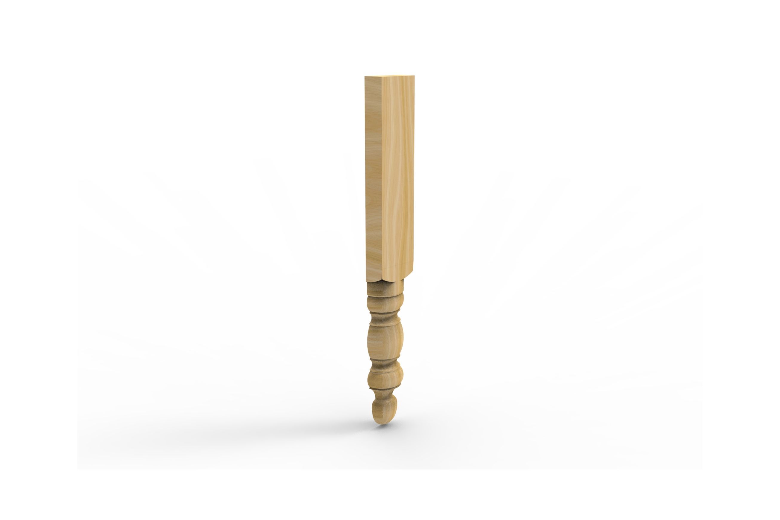 AV2d Turned Dropper Fretwork End Bracket