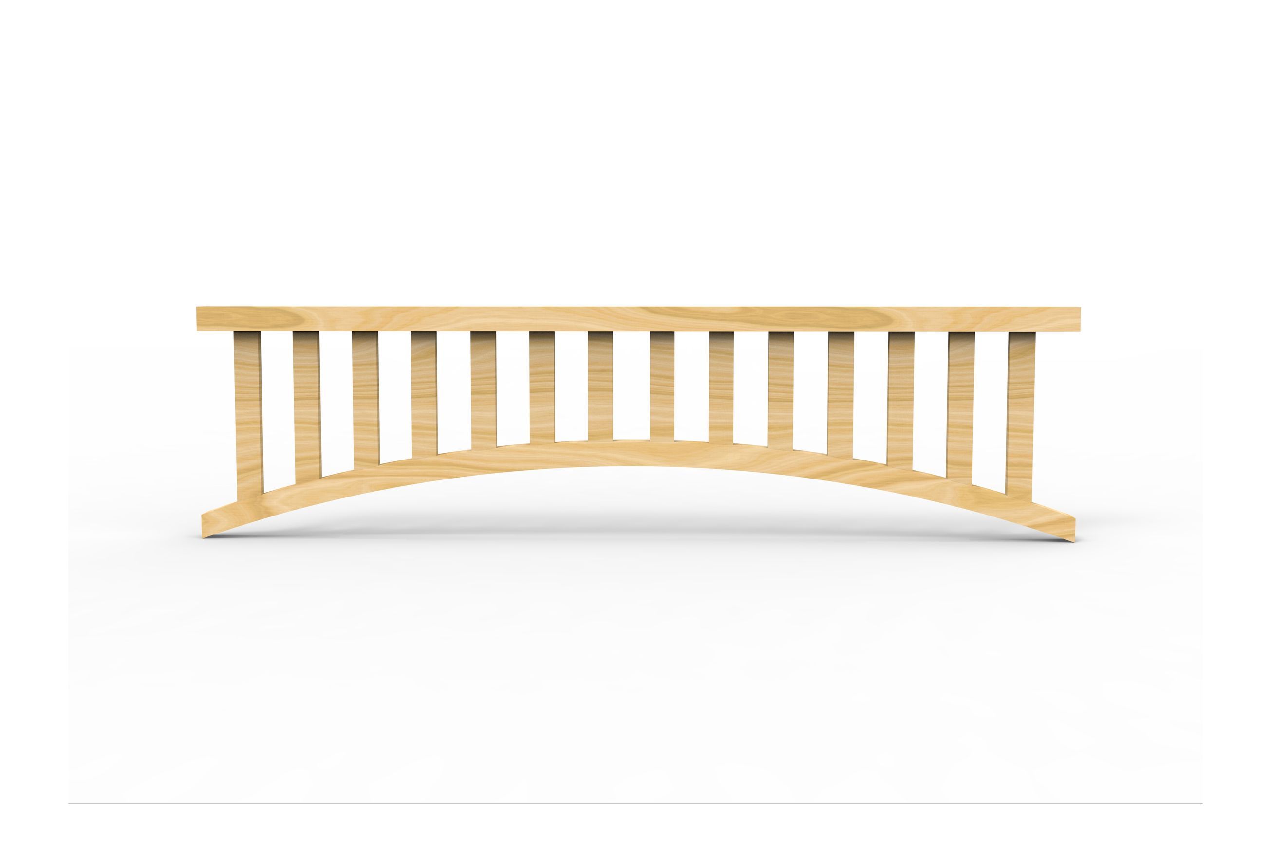 FR04 Arched Slat Exterior Fretwork