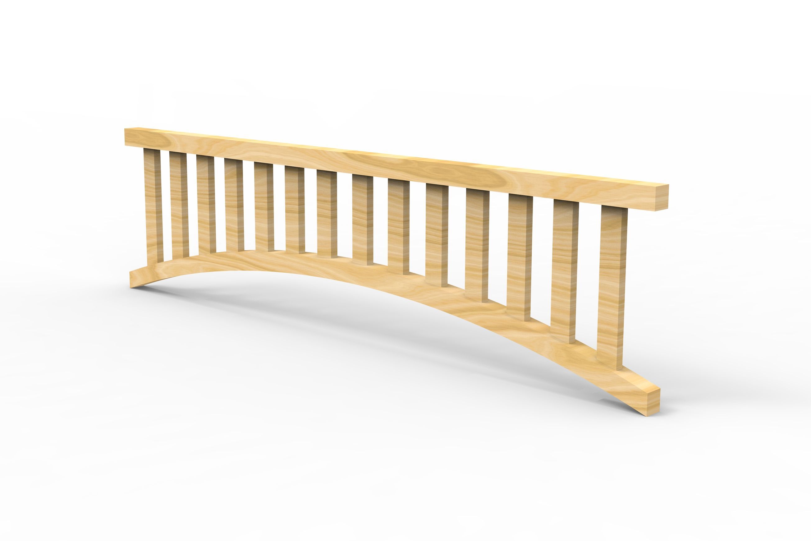 FR04 Arched Slat Exterior Fretwork