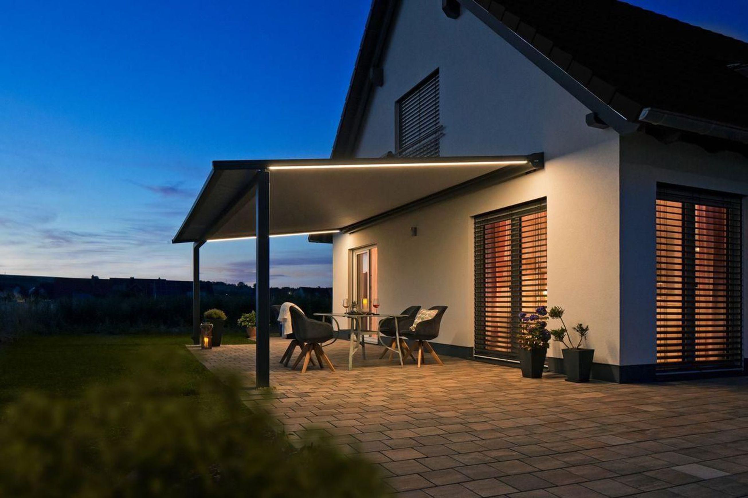 Perea P60 Pergola Awning | Warema