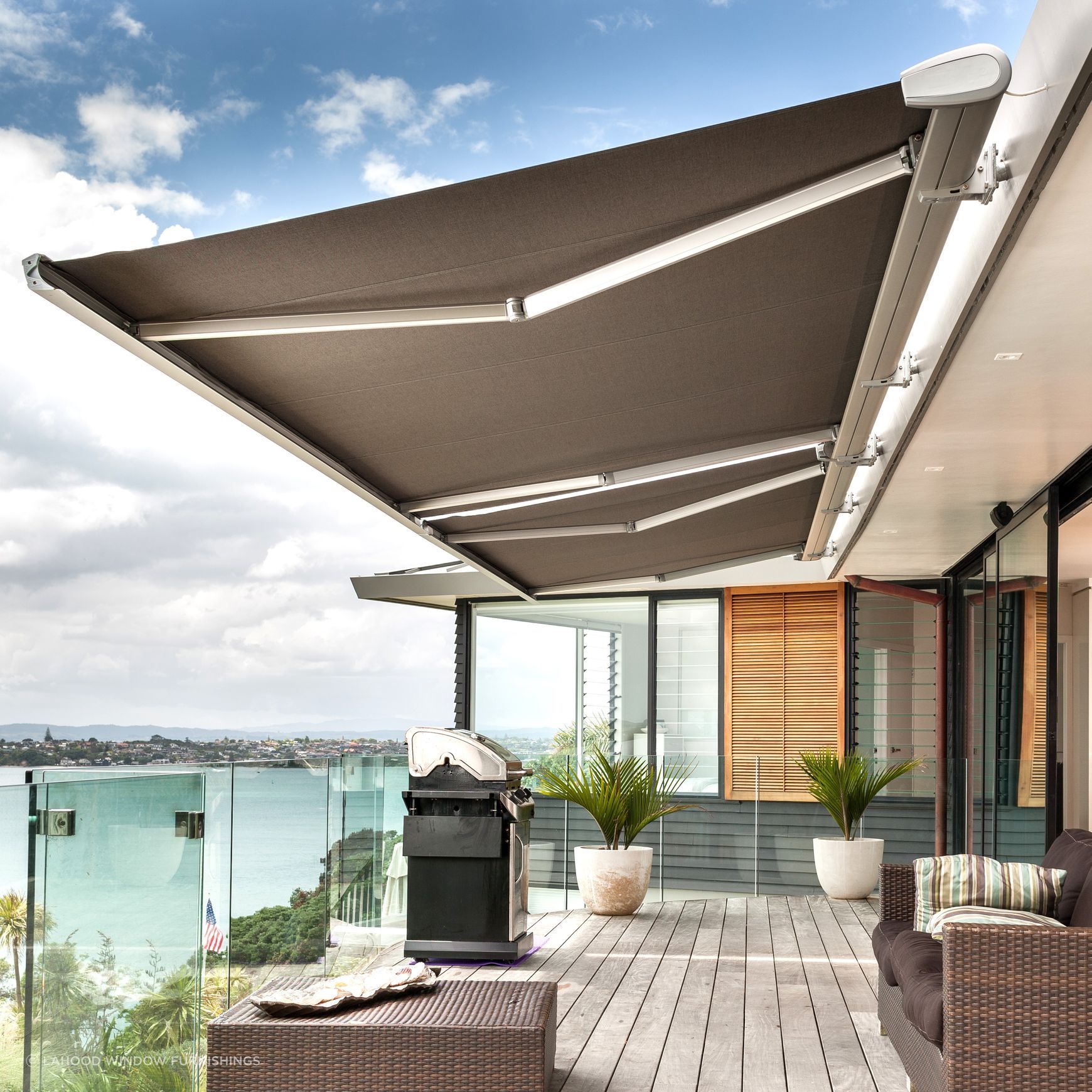 Luxaflex Folding Arm Awnings from Lahood