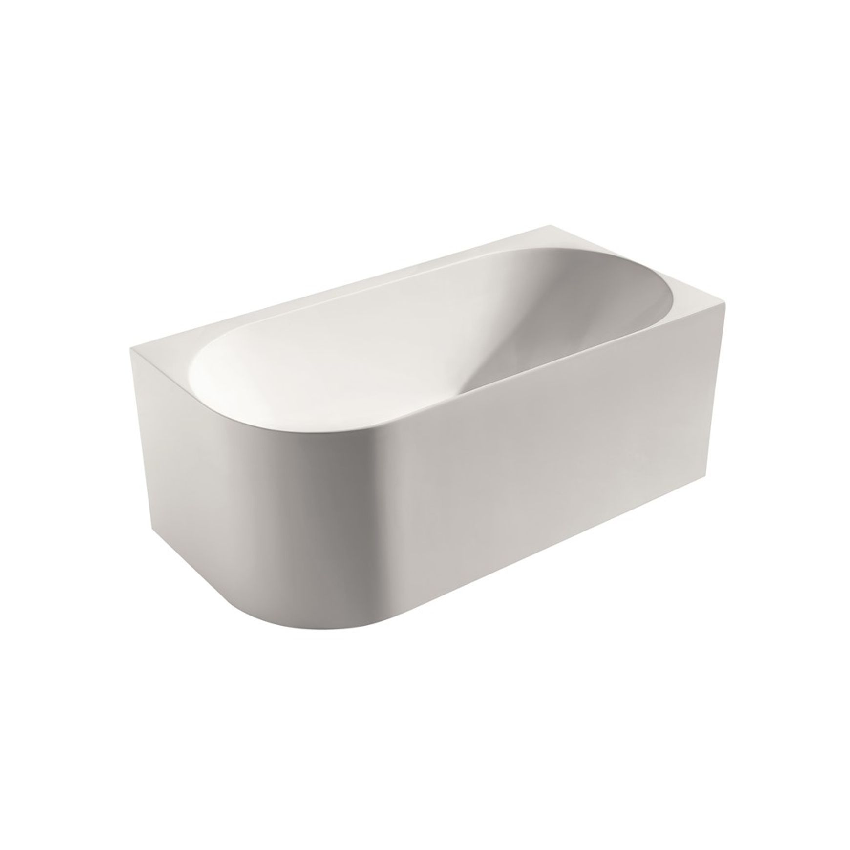Unika Corner Right Back To Wall W/Overflow Bath Tub